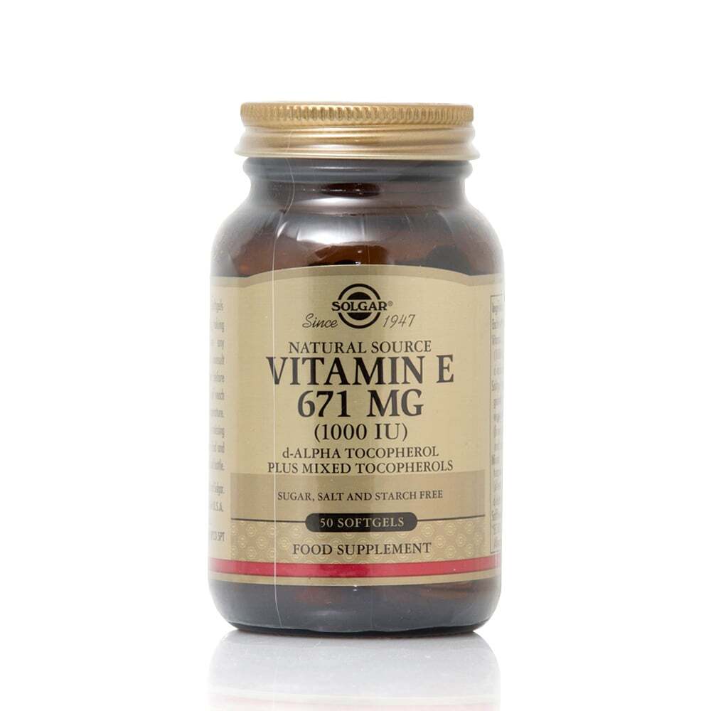 SOLGAR - Vitamin E 671mg (1000IU) - 50softgels