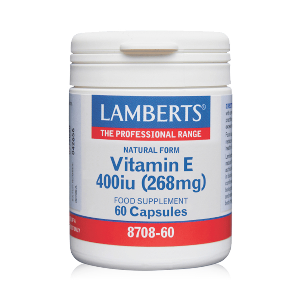 LAMBERTS - Vitamin E 400iu - 60caps