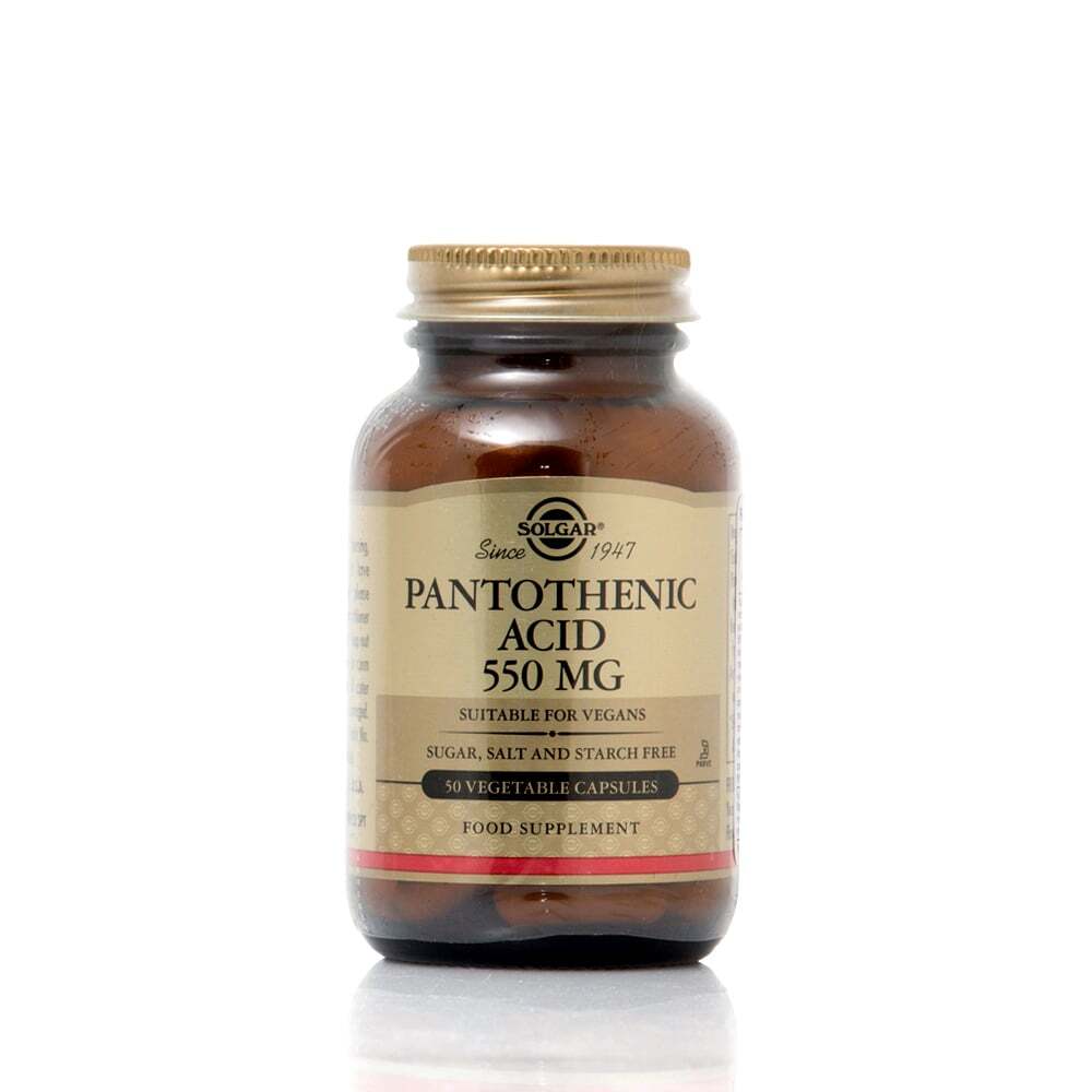 SOLGAR - Pantothenic Acid 550mg - 50caps