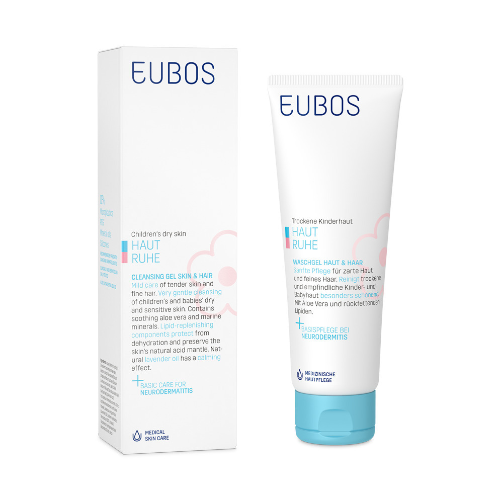 EUBOS - CHILDREN'S DRY SKIN Cleansing Gel Skin & Hair - 125ml
