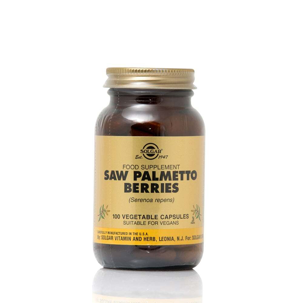 SOLGAR - Saw Palmetto Berries - 100caps