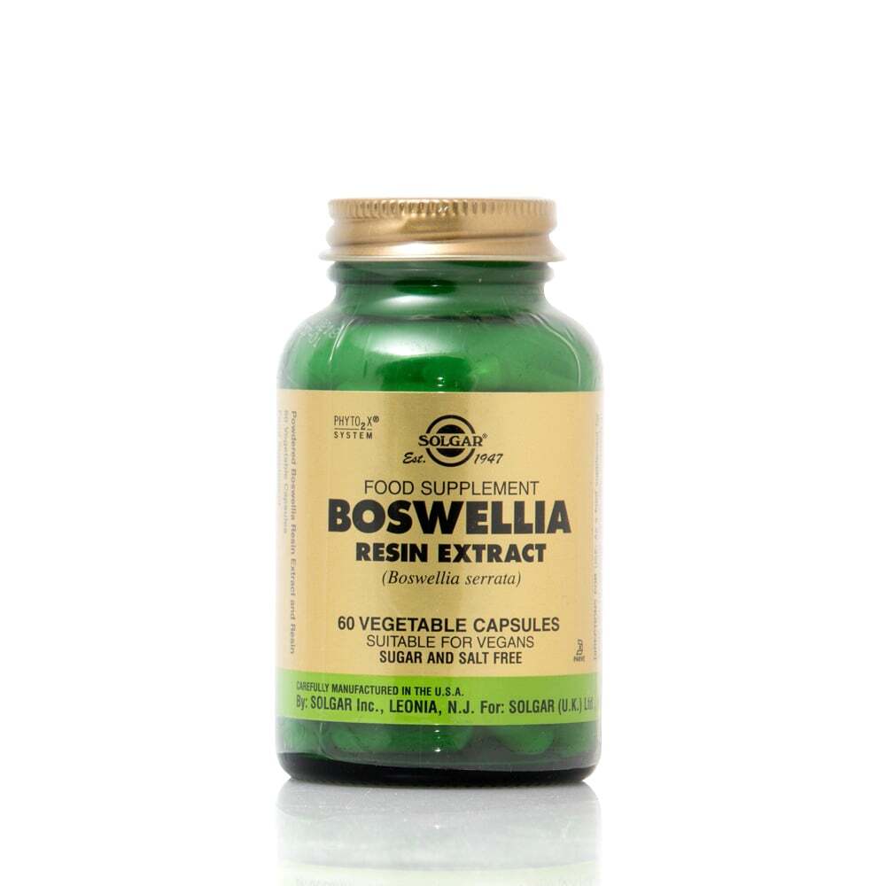 SOLGAR - Boswellia Resin Extract - 60caps