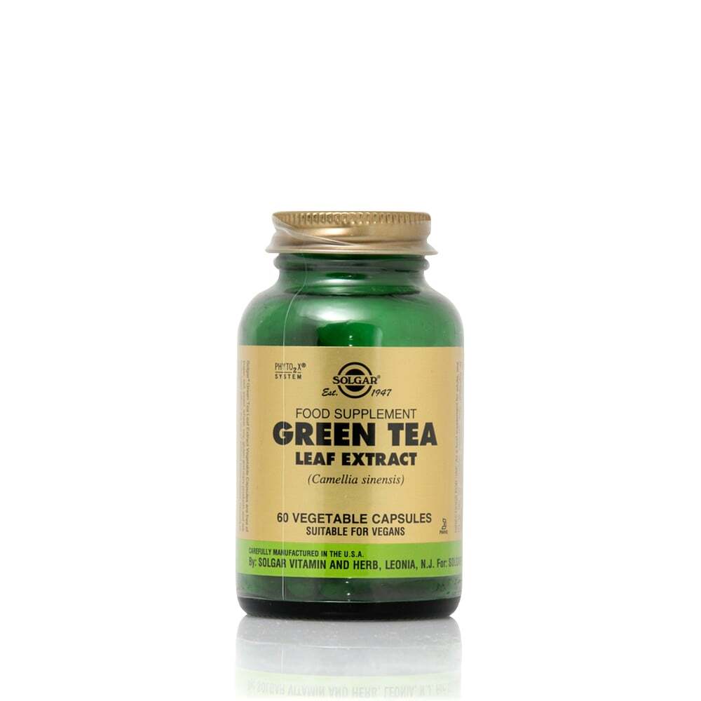 SOLGAR - Green Tea Leaf Extract - 60caps