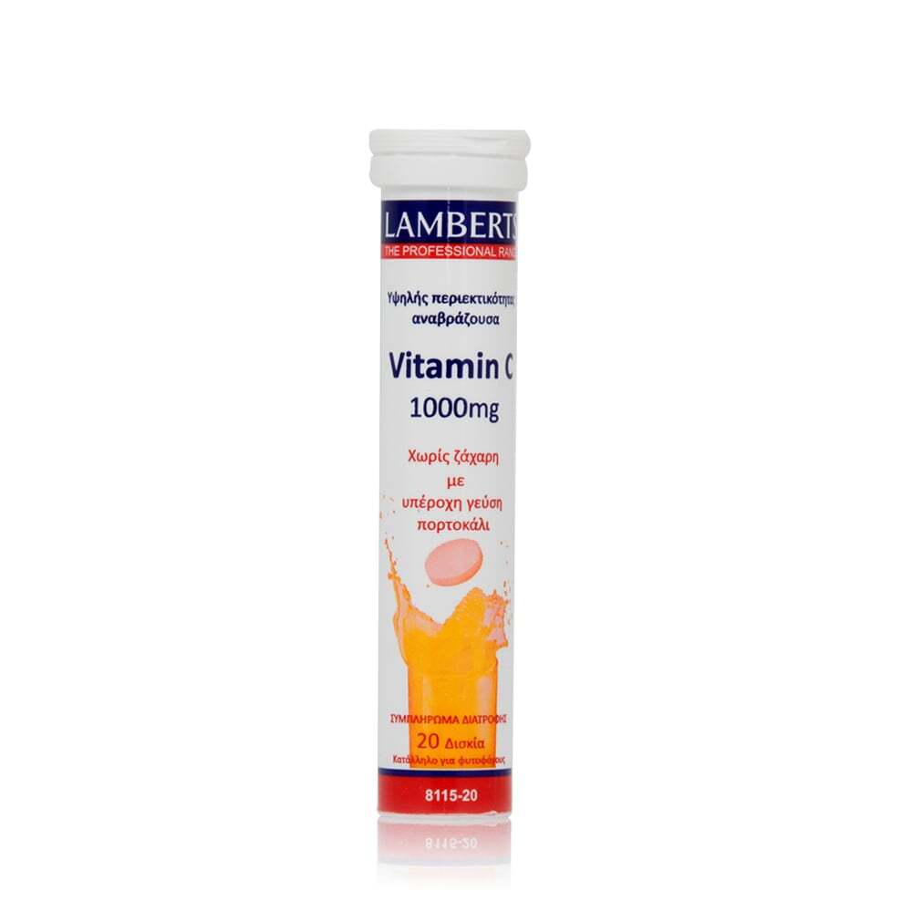 LAMBERTS - Vitamin C 1000mg - 20eff.tabs