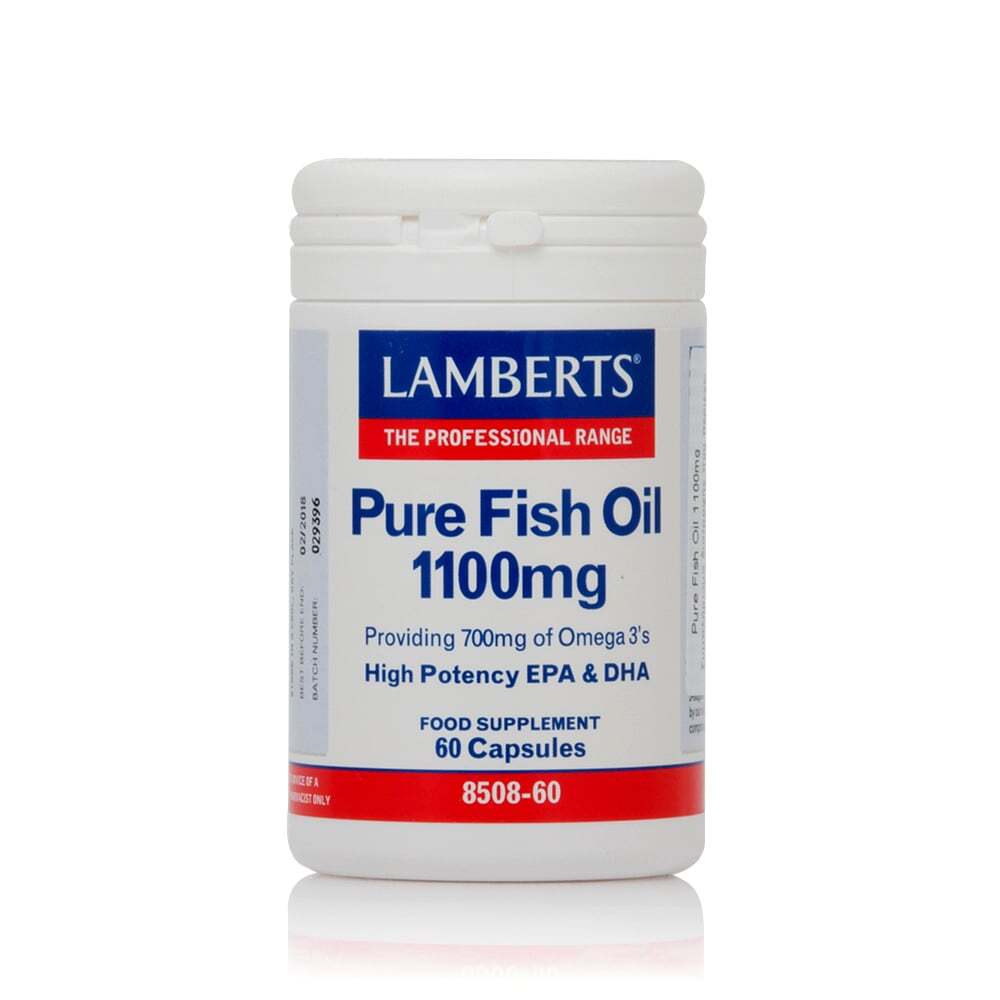 LAMBERTS - Pure Fish Oil 1100mg - 60caps