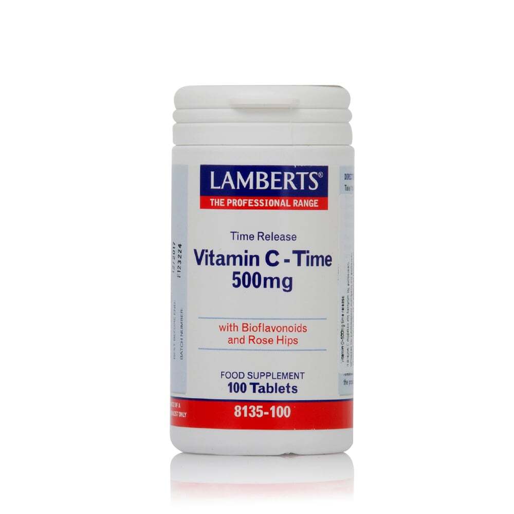 LAMBERTS - Vitamin C Time 500mg - 100tabs