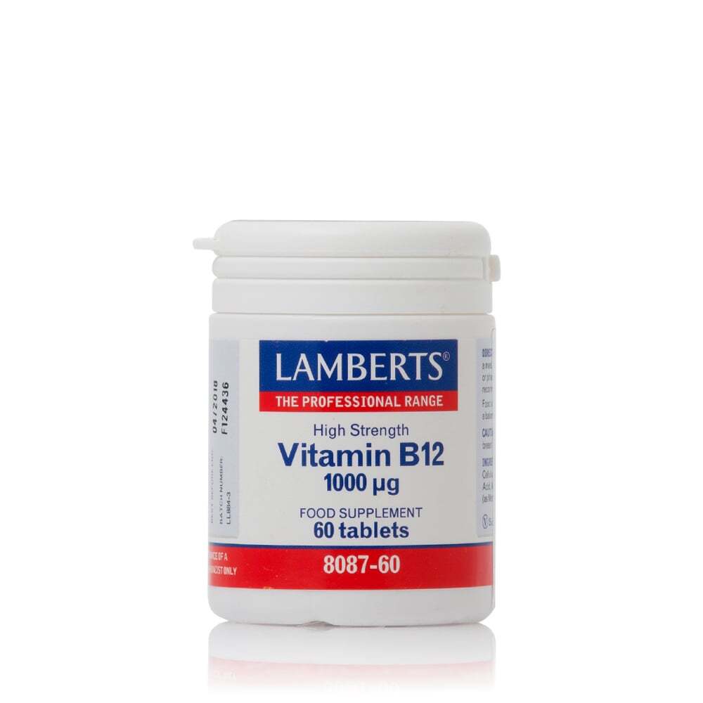LAMBERTS - Vitamin B12 1000μg - 60tabs
