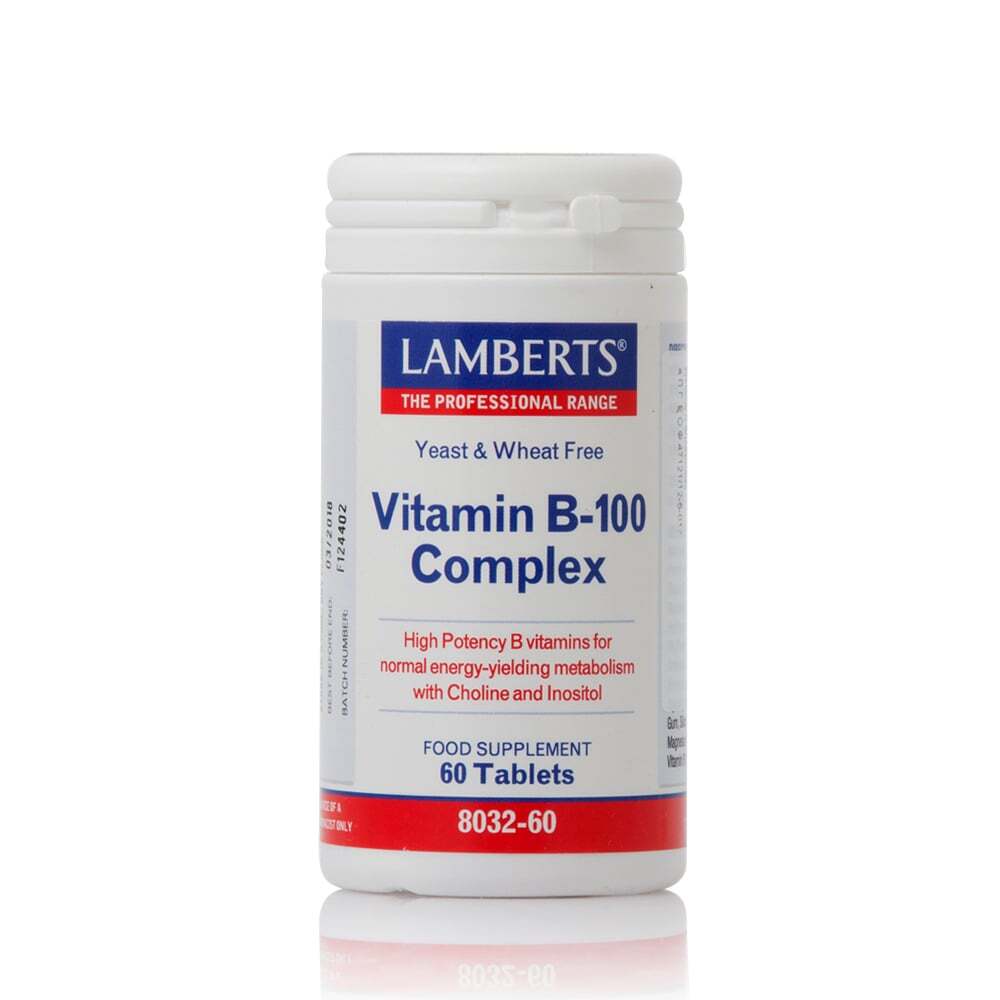 LAMBERTS - Vitamin B-100 Complex - 60tabs