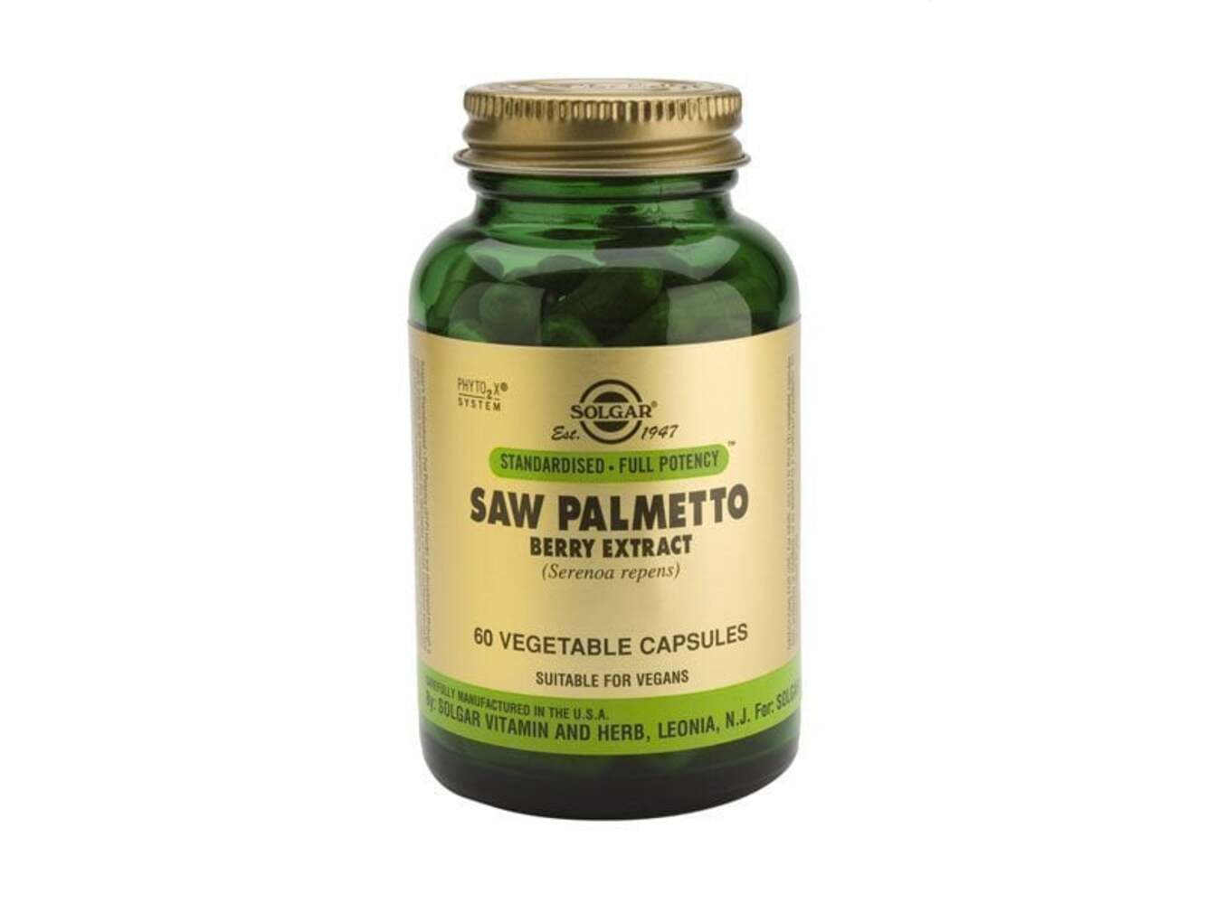 SOLGAR - Saw Palmetto Berry Extract - 60tabs