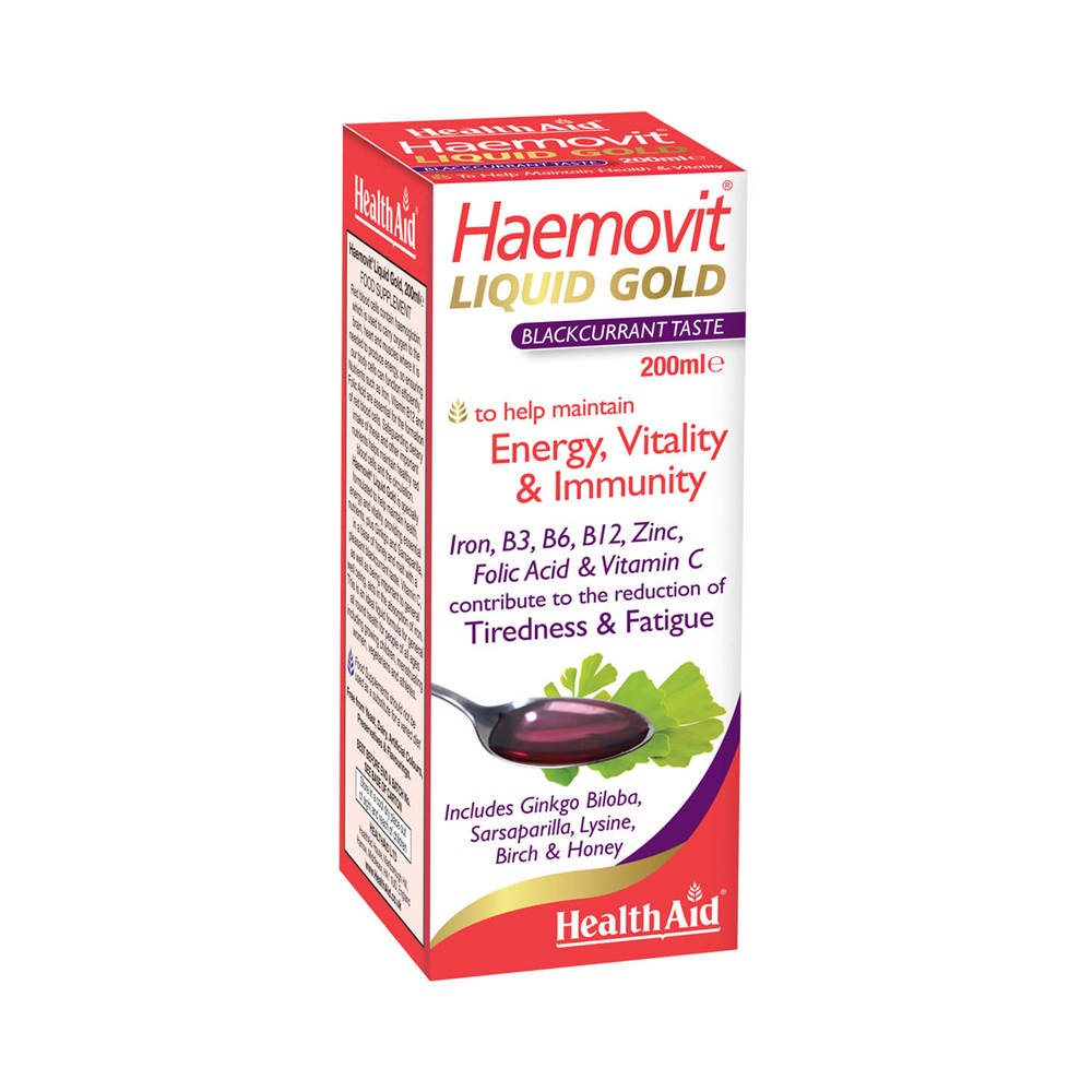 HEALTH AID - Haemovit Liquid Gold - 200ml
