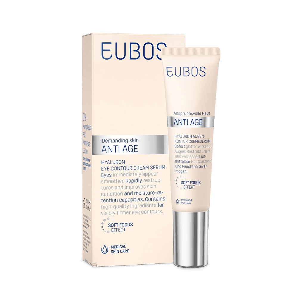 EUBOS - ANTI AGE Hyaluron Eye Contour Cream/Serum - 15ml