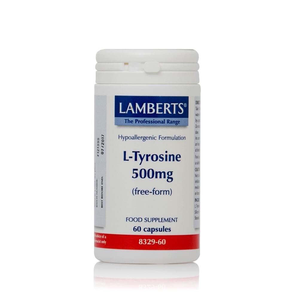 LAMBERTS - L-Tyrosine 500mg - 60caps