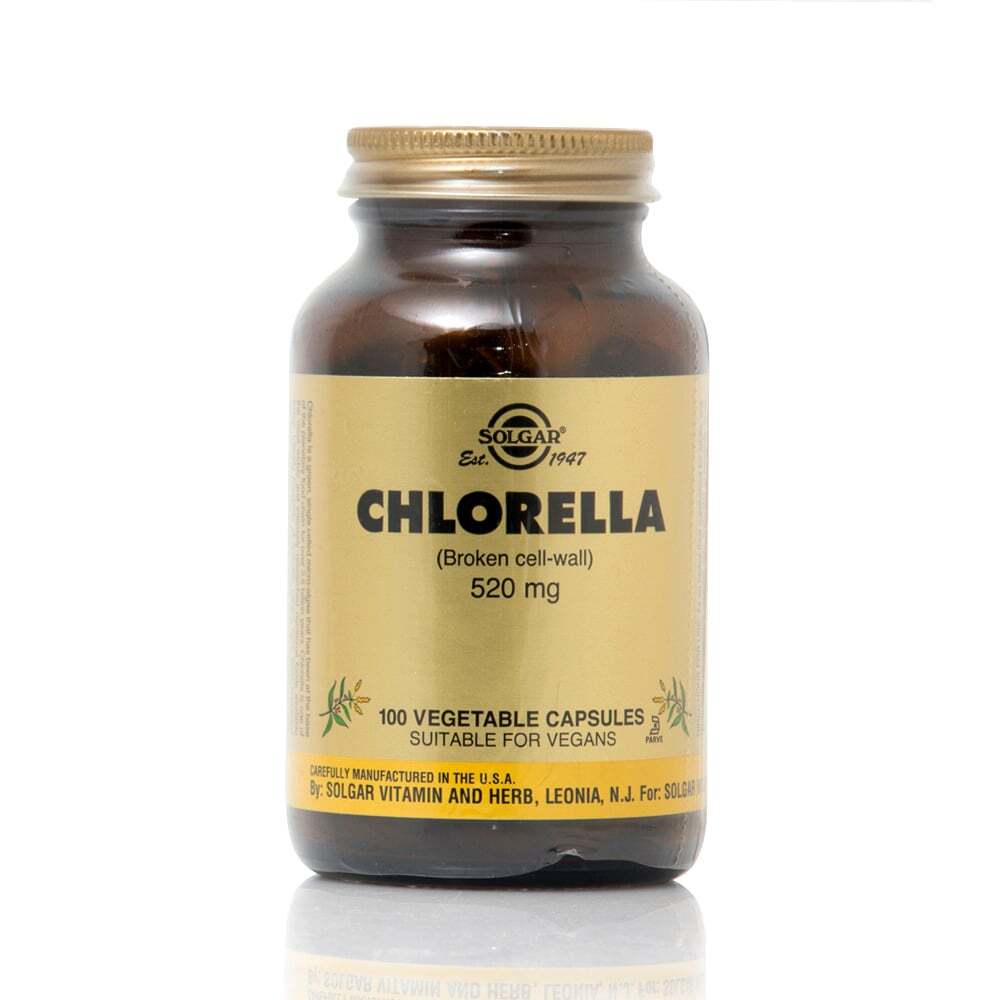 SOLGAR - Chlorella 520mg - 100caps