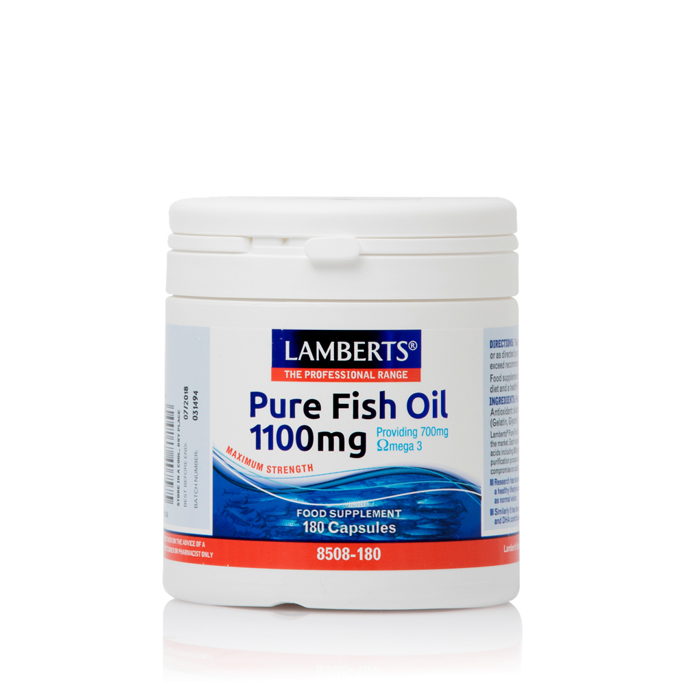 LAMBERTS - Pure Fish Oil 1100mg - 180caps