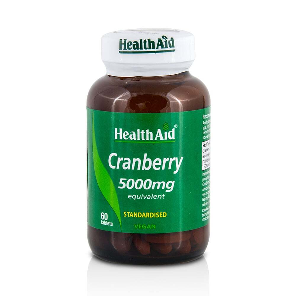 HEALTH AID - Cranberry 5000mg - 60tabs