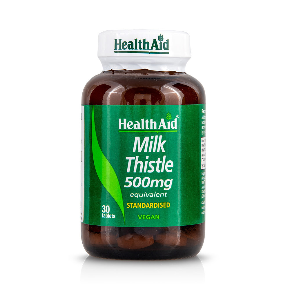HEALTH AID - Milk Thistle 500mg - 30tabs