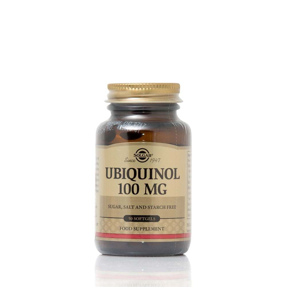 SOLGAR - Ubiquinol 100mg - 50softgels