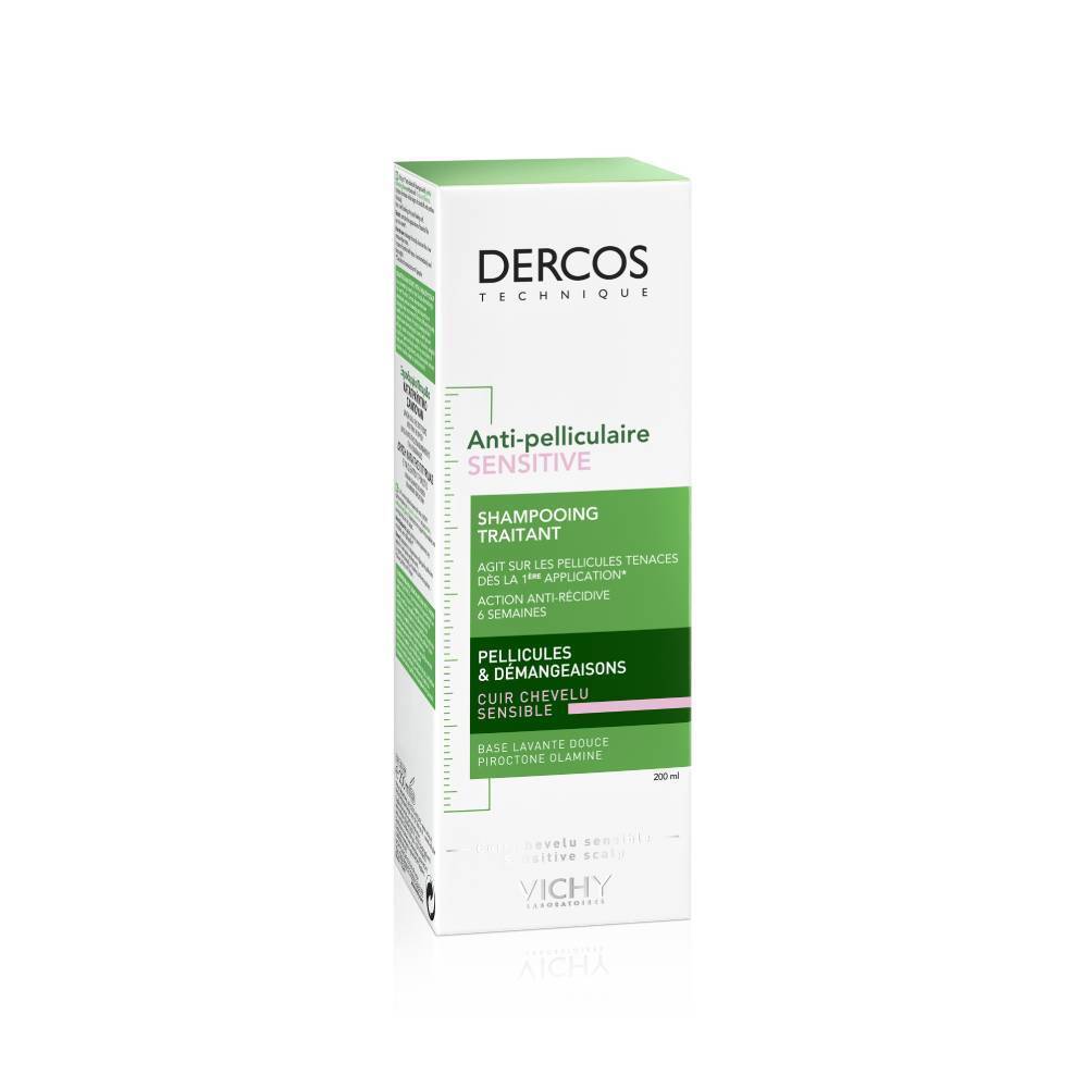 VICHY - DERCOS Shampooing Anti-Dandruf - 200ml Sensitive Scalp