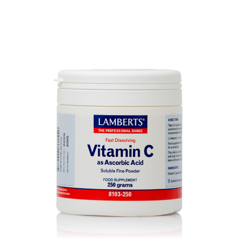 LAMBERTS - Vitamin C as Ascorbic Acid - 250gr
