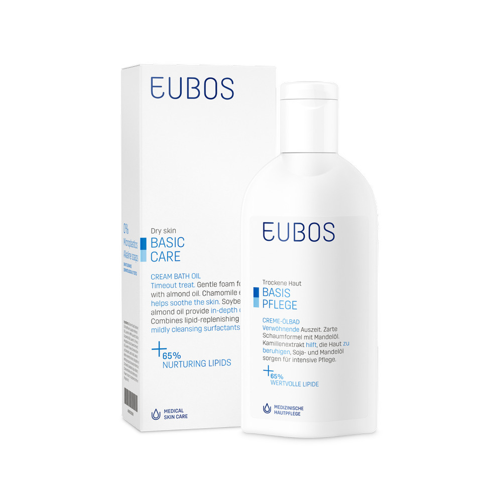 EUBOS - BASIC CARE Cream Bath Oil - 200ml