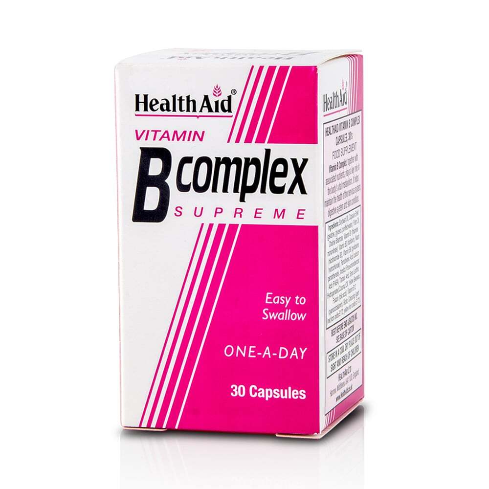 HEALTH AID - Vitamin B Complex Supreme - 30caps