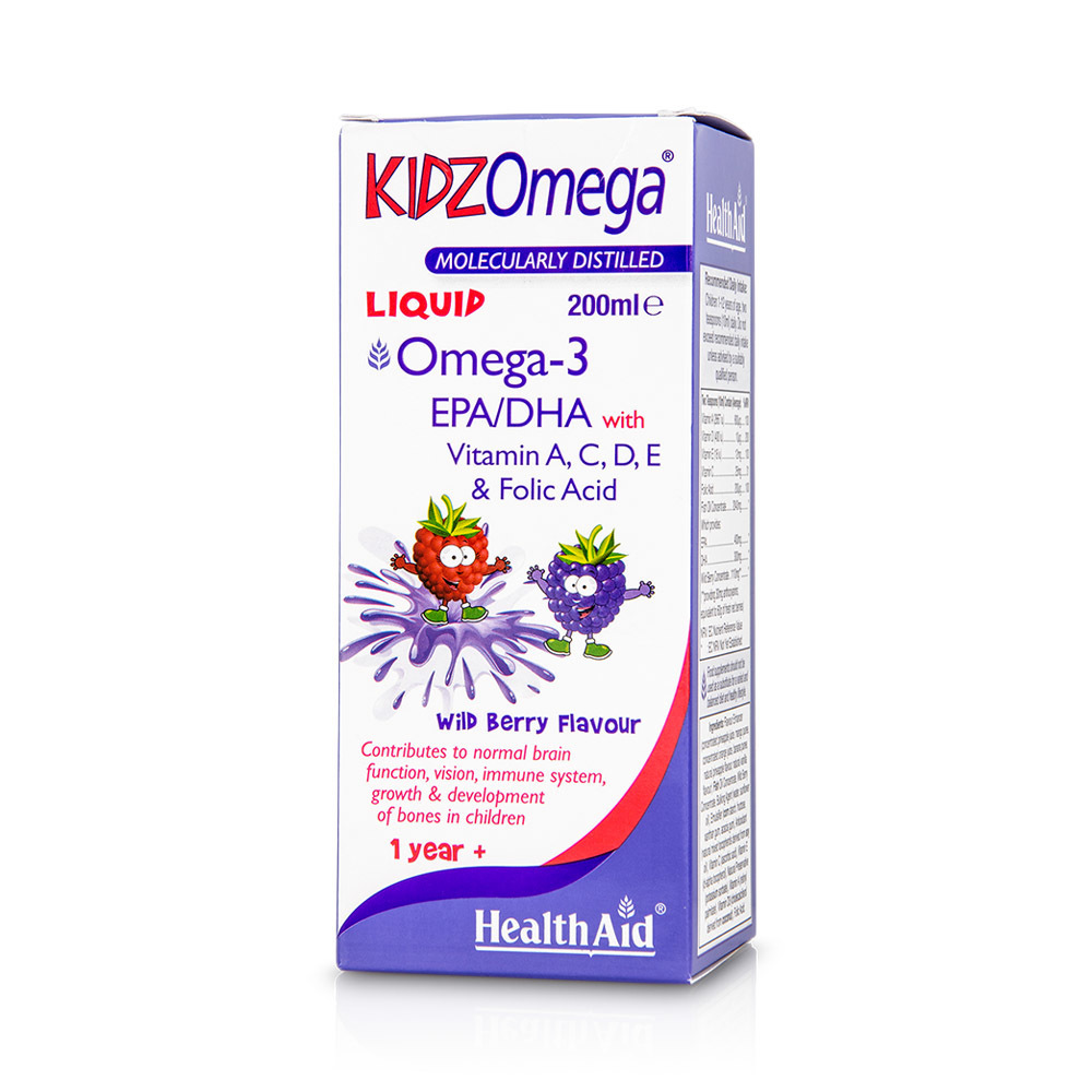 HEALTH AID - KIDZ Omega Liquid - 200ml