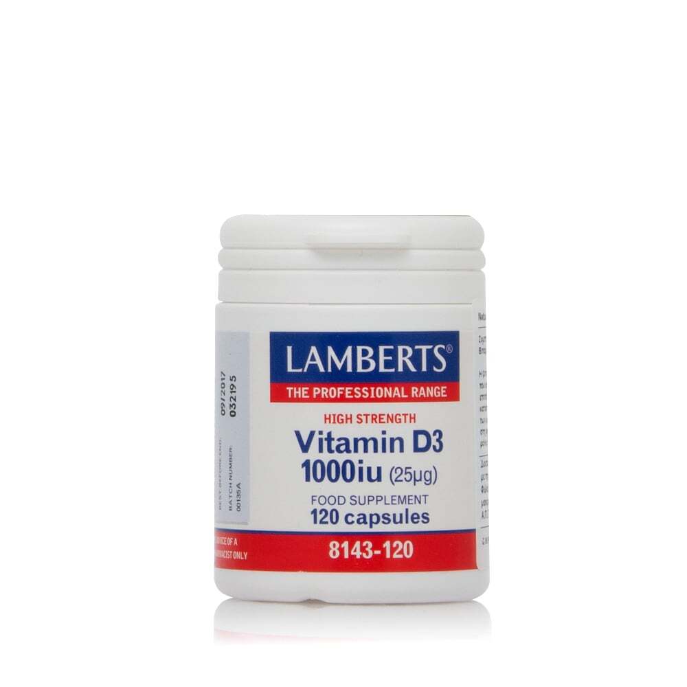 LAMBERTS - Vitamin D3 1000iu - 120caps