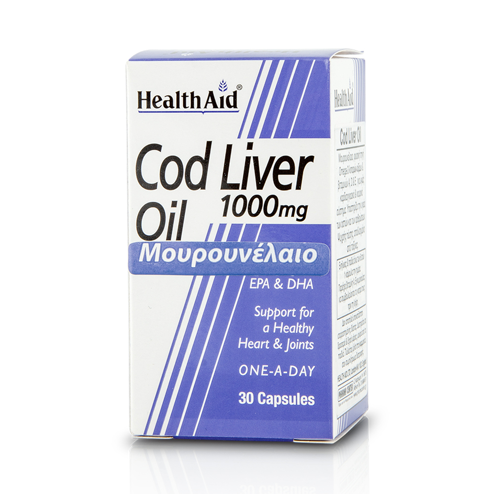 HEALTH AID - Cod Liver Oil 1000mg - 30caps