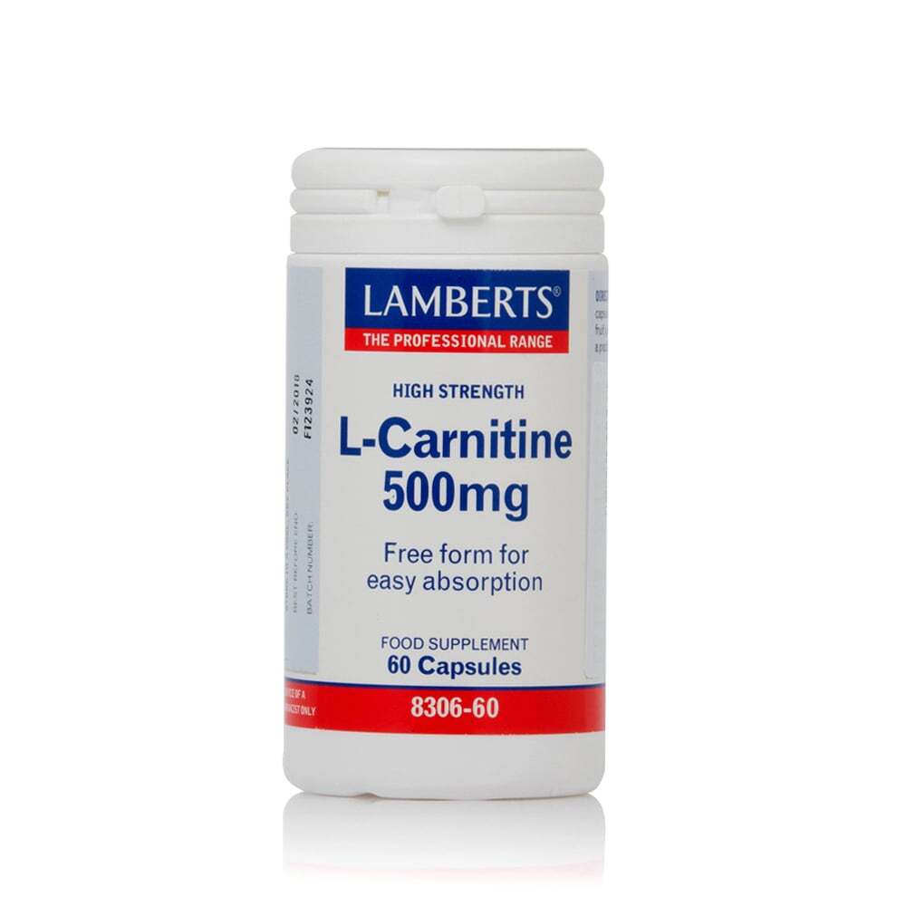 LAMBERTS - L-Carnitine 500mg - 60caps