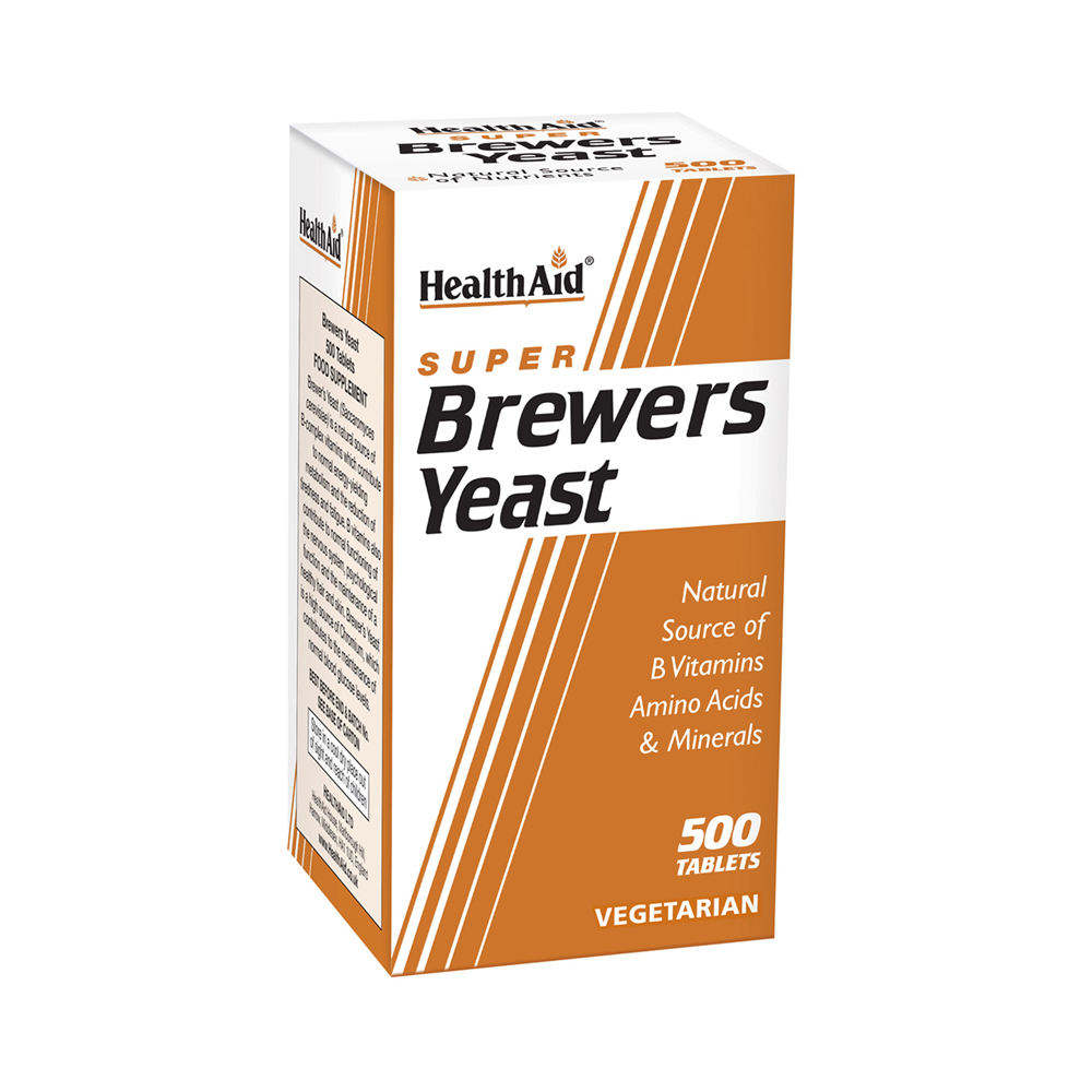 HEALTH AID - Super Brewers Yeast - 500tabs