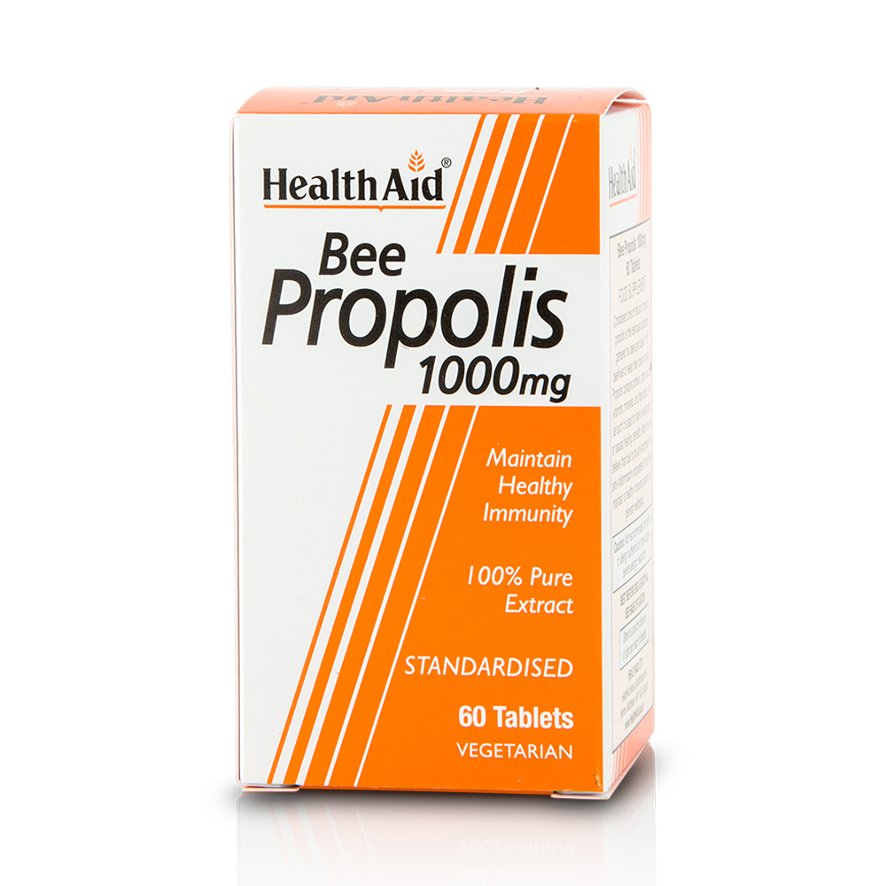 HEALTH AID - Bee Propolis 1000mg - 60tabs