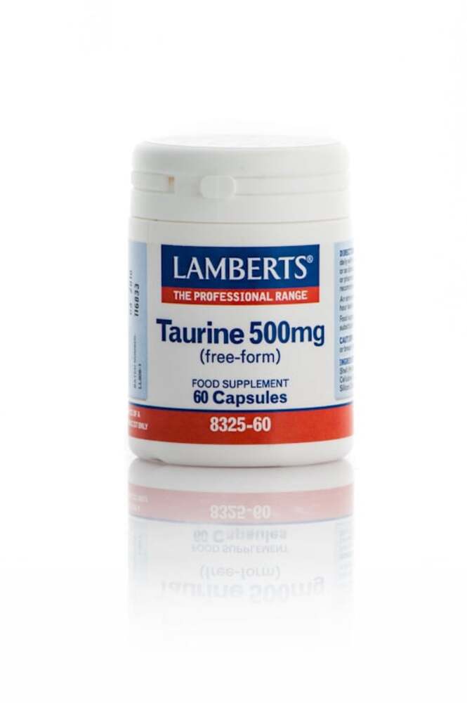 LAMBERTS - Taurine 500mg - 60caps