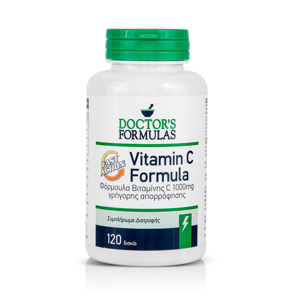 DOCTOR'S FORMULAS - Vitamin C 1000 Formula Fast Action - 120caps
