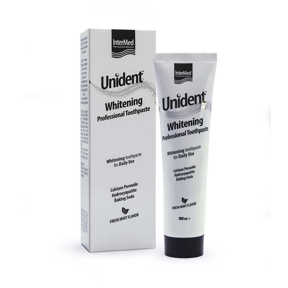 INTERMED - UNIDENT Whitening Professional Toothpaste - 100ml