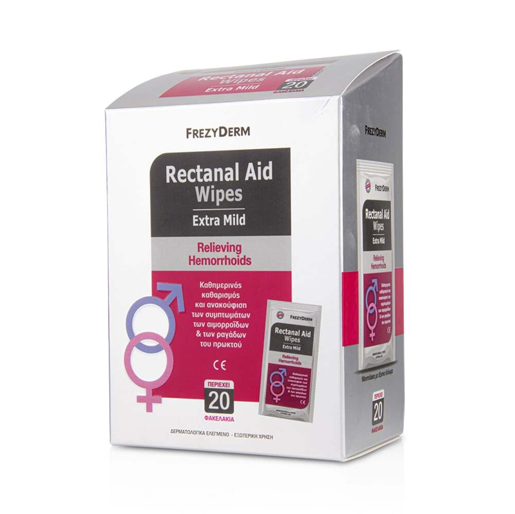 FREZYDERM - Rectanal Aid Wipes - 20pcs