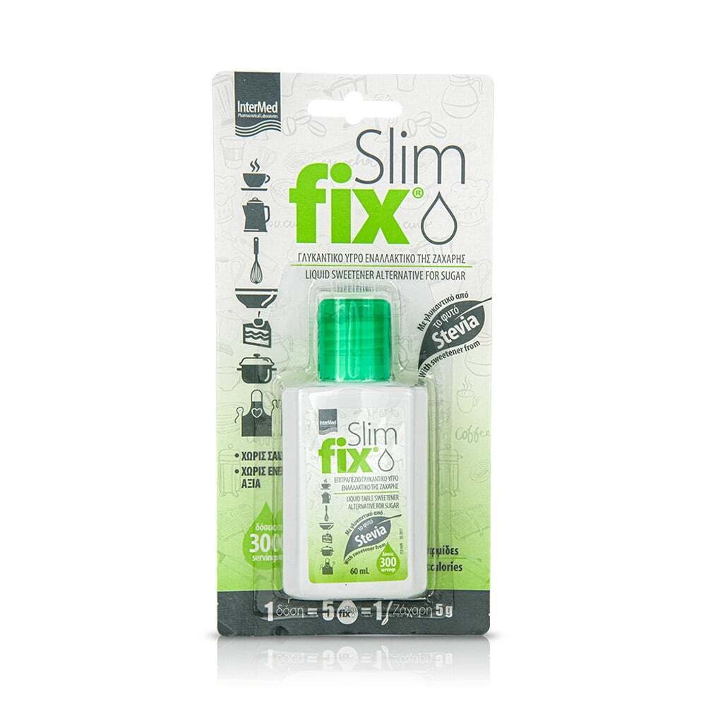 INTERMED - Slim Fix Γλυκαντικό Υγρό - 60ml
