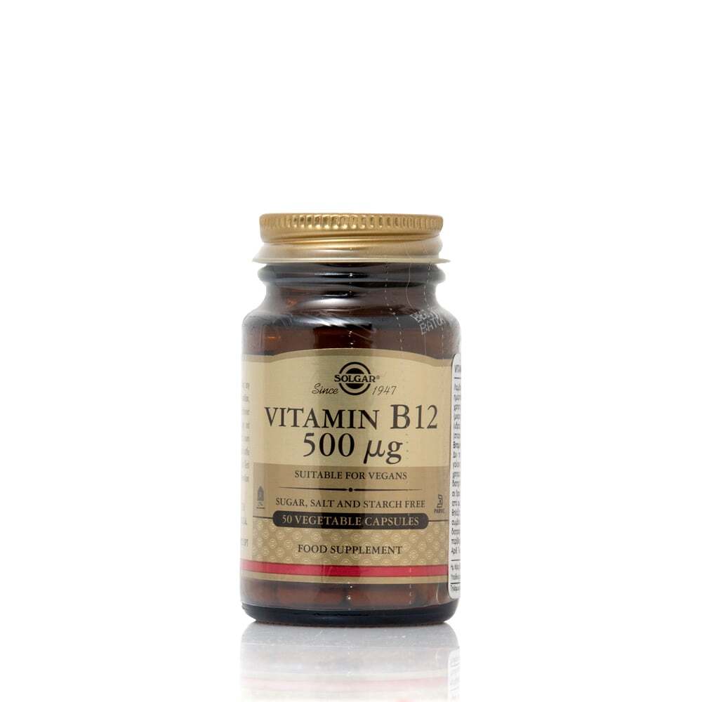 SOLGAR - Vitamin B12 500μg - 50caps
