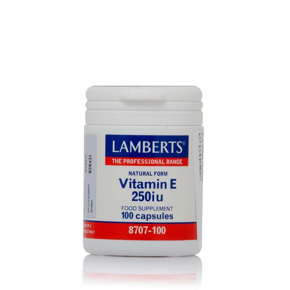 LAMBERTS - Vitamin E 250iu - 100caps