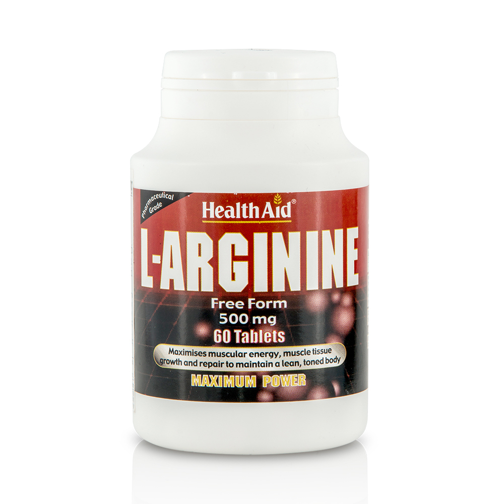 HEALTH AID - L-Arginine 500mg - 60tabs