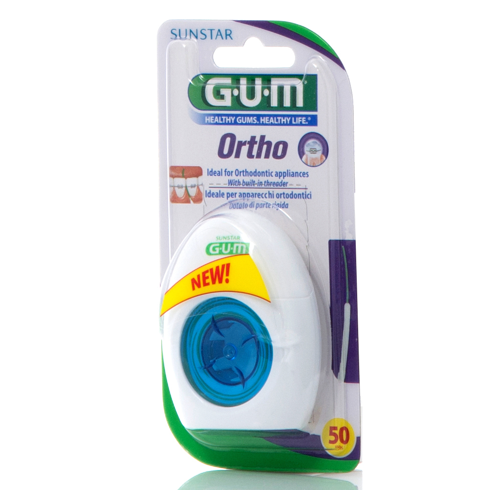 GUM - Ortho 3220 (οδοντικό νήμα) - 50uses