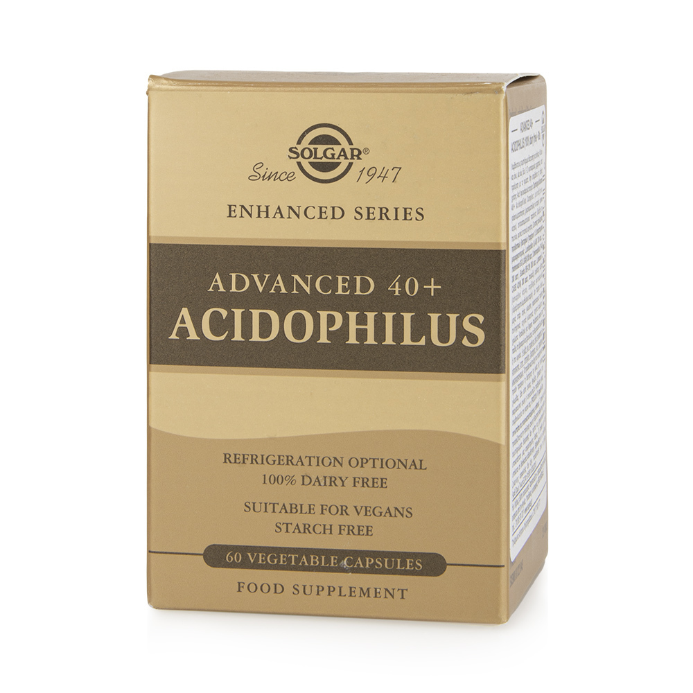 SOLGAR - Advanced 40+ Acidophilus - 60caps