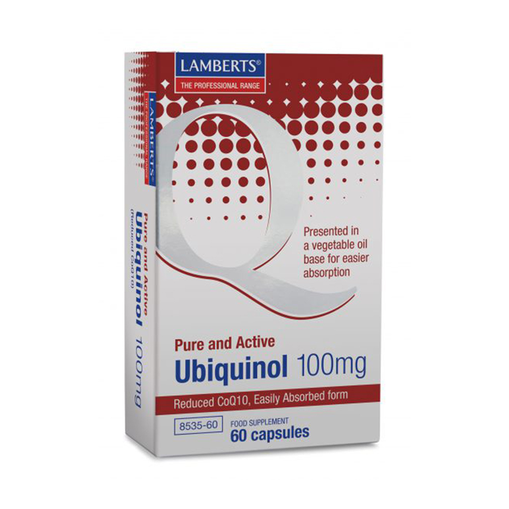 LAMBERTS - Ubiquinol 100mg - 60caps