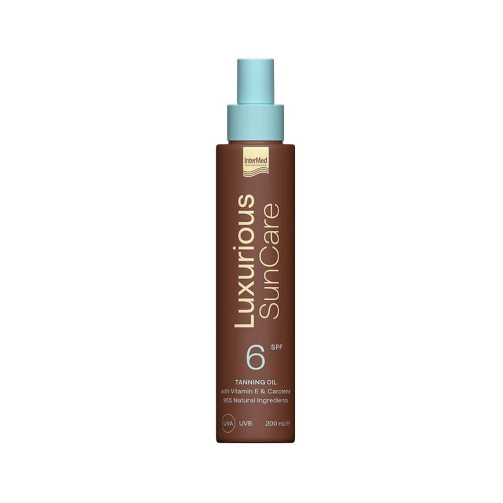 INTERMED - LUXURIOUS SUNCARE Tanning Oil SPF6 with Vitamins A+E - 200ml