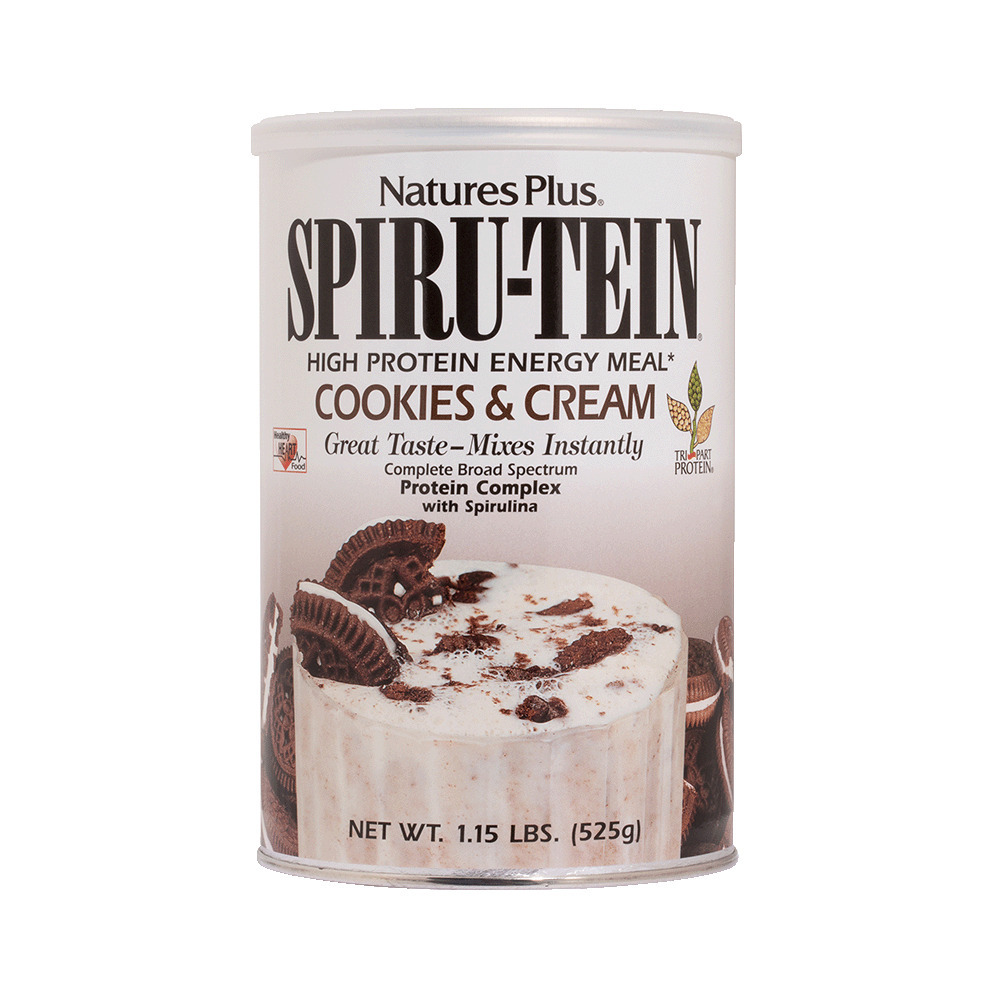 NATURES PLUS - SPIRU TEIN Cookies & Cream - 525gr