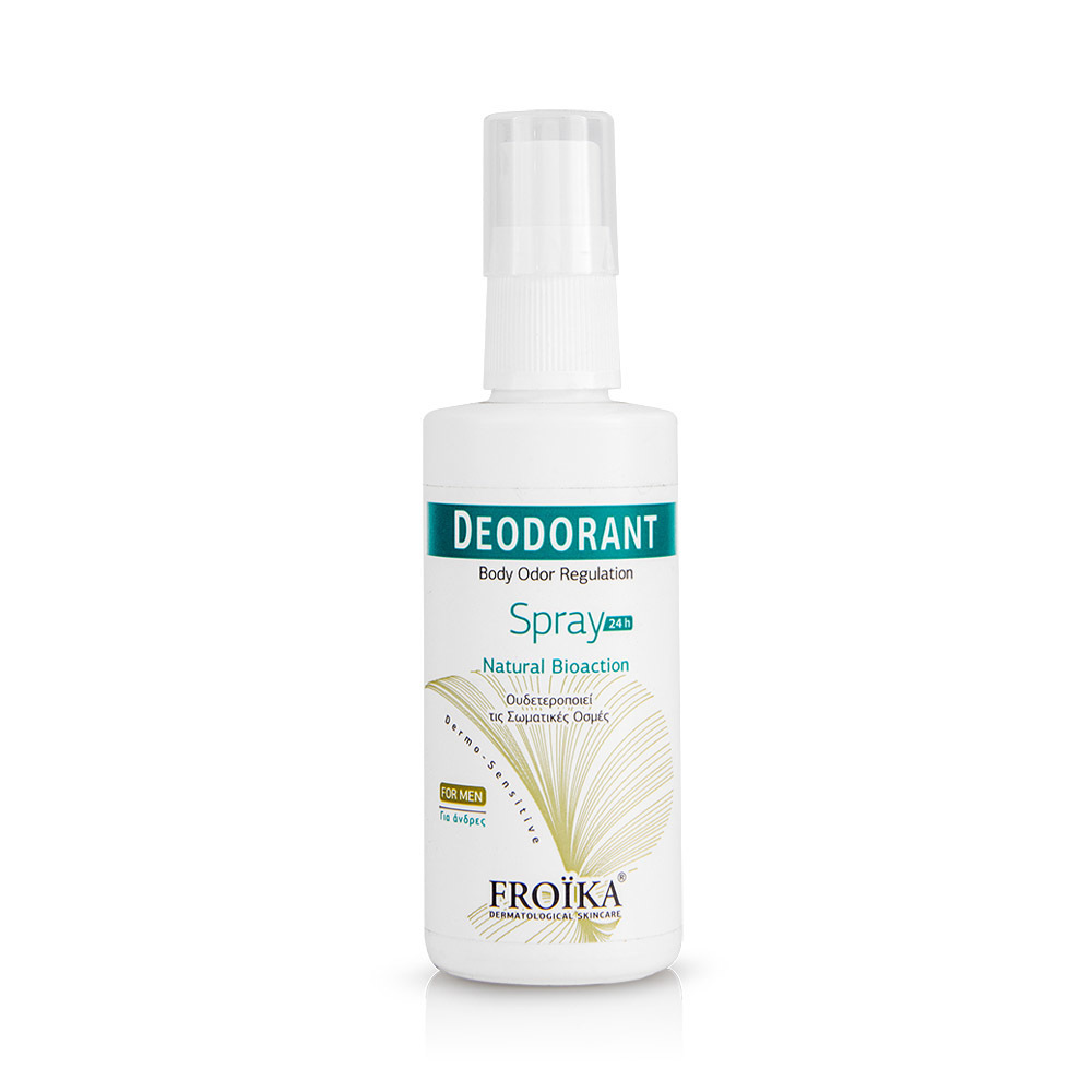FROIKA - Deodorant Body Odor Regulation Spray 24h for Men - 60ml
