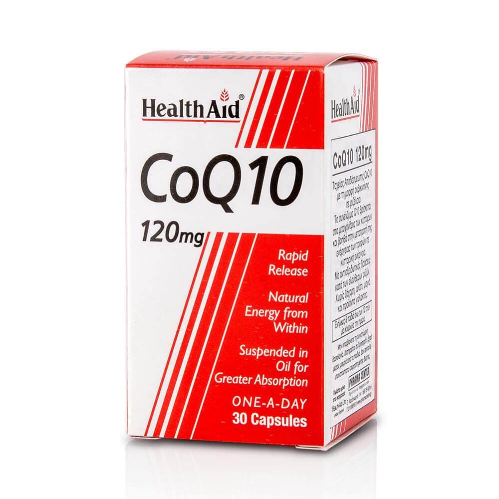 HEALTH AID - CoQ-10 120mg - 30caps