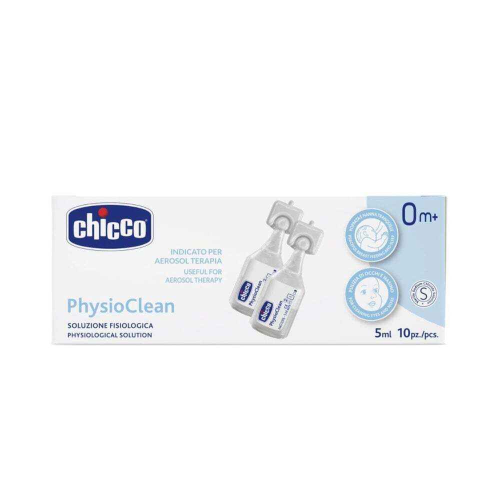 CHICCO - PHYSIOCLEAN Physiological Solution 0m+ - 10x5ml