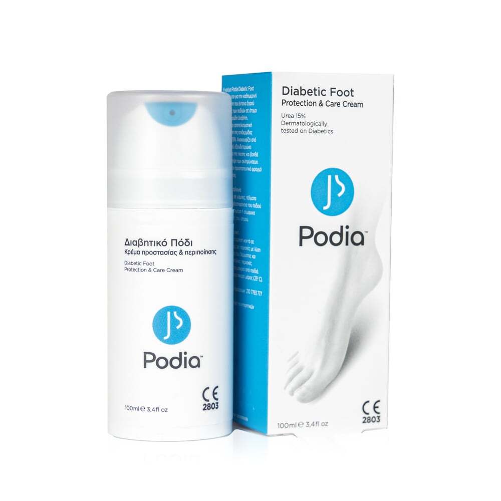 PODIA - Diabetic's Foot Protection & Care Cream - 100ml