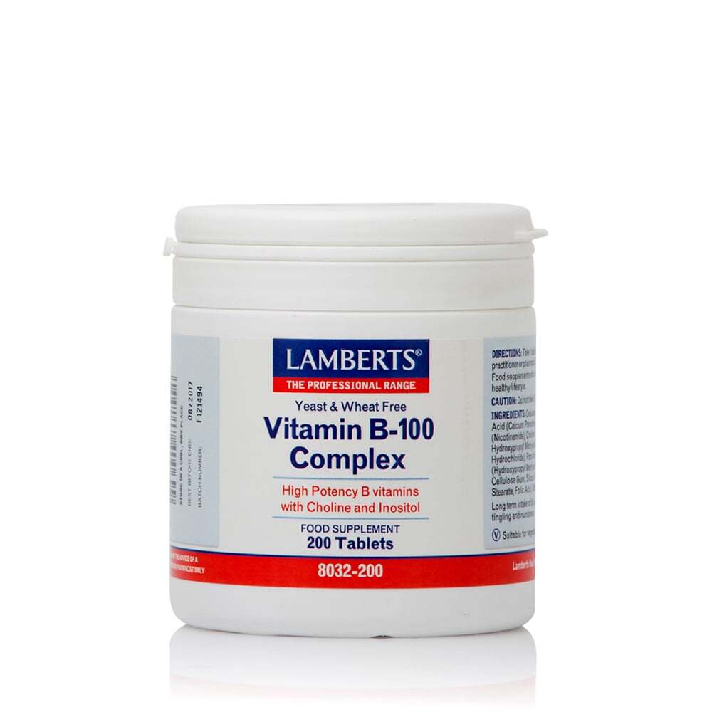 LAMBERTS - Vitamin B-100 Complex - 200tabs