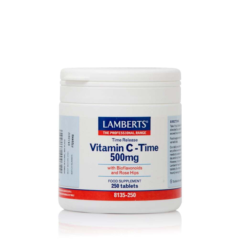 LAMBERTS - Vitamin C 500mg Time - 250tabs